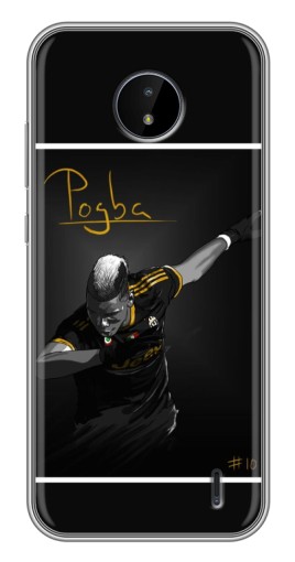 Чехол с печатью "Pogba Uve" для Nokia C10