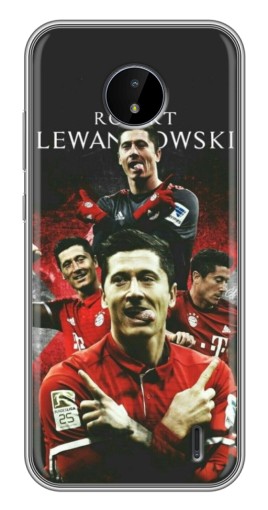 Чехол с печатью "Польский футболист" для Nokia C10