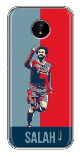 Чехол с принтом "Salah" для Nokia C10