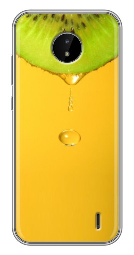Чехол с картинкой "Сочный Kiwi" для Nokia C10