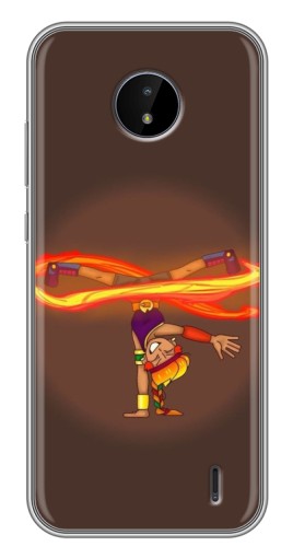 Чехол с картинкой "Танцующая Амбер" для Nokia C10