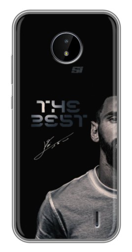 Чехол с картинкой "The Best Messi" для Nokia C10