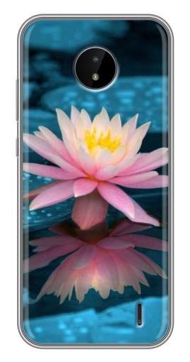 Чехол с картинкой "Водяная лилия" для Nokia C10