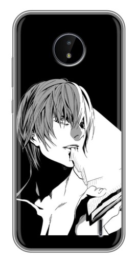Чехол с принтом "Ягами с блокнотом" для Nokia C10