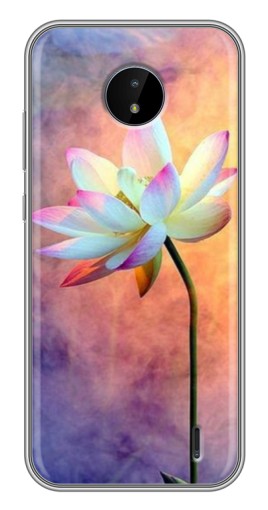 Силиконовый чехол с изображением "Яркая лилия " для Nokia C10