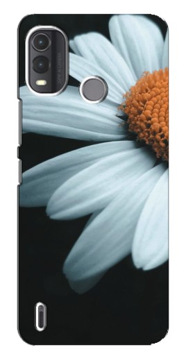 Чехол с печатью "Белая ромашка" для Nokia G11 Plus