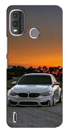 Чехол с печатью "BMW белая" для Nokia G11 Plus