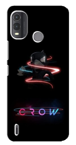 Силиконовый чехол с изображением "Brawl Crow" для Nokia G11 Plus