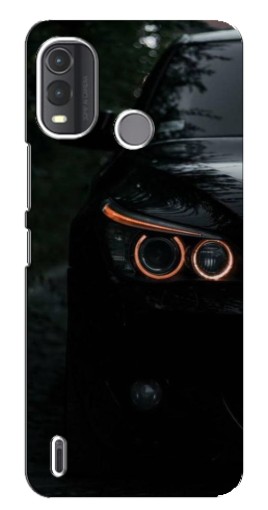 Чехол с печатью "Черный БМВ" для Nokia G11 Plus