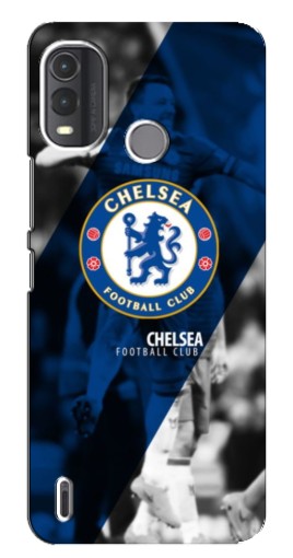 Силиконовый чехол с изображением "Club Chelsea" для Nokia G11 Plus