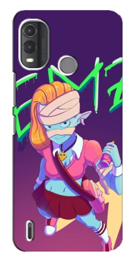 Силиконовый чехол с изображением "EMZ модная" для Nokia G11 Plus