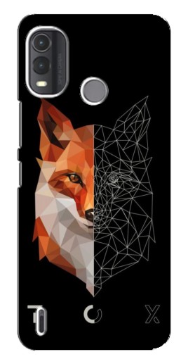 Чехол с печатью "Fox" для Nokia G11 Plus
