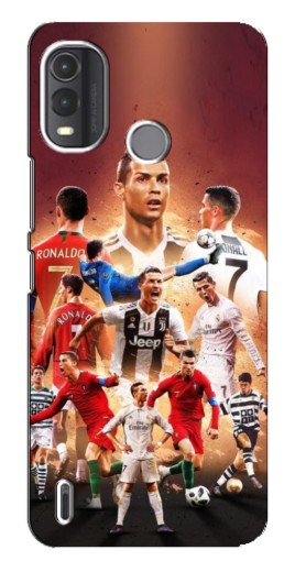 Силиконовый чехол с изображением "Карьера Криштану" для Nokia G11 Plus