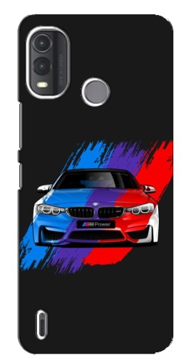Чехол с принтом "Красочный BMW" для Nokia G11 Plus