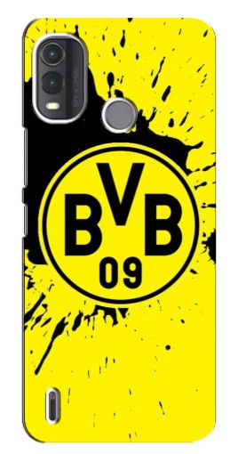 Силиконовый чехол с изображением "Красочный лого BVB" для Nokia G11 Plus