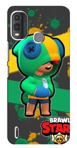 Чехол с печатью "Leon Brawl Stars" для Nokia G11 Plus