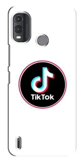 Чехол с принтом "Лого Тик Ток" для Nokia G11 Plus