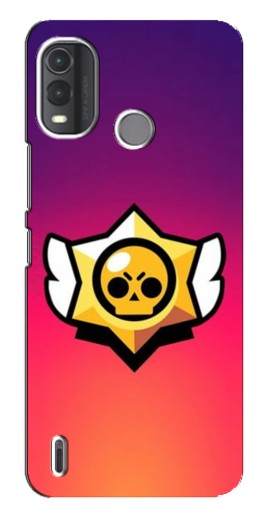 Чехол с принтом "Логотип Brawl Stars" для Nokia G11 Plus
