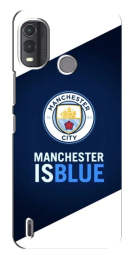 Чехол с печатью "Manchester is Blue" для Nokia G11 Plus