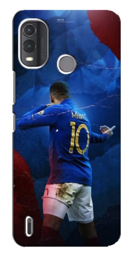 Чехол с картинкой "Мбаппе в Франции" для Nokia G11 Plus