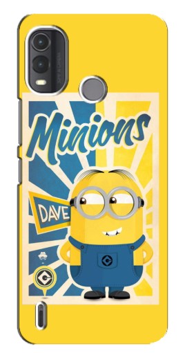 Чехол с картинкой "Minions" для Nokia G11 Plus