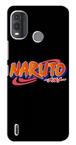 Чехол с картинкой "Надпись Naruto" для Nokia G11 Plus