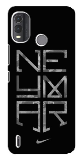 Силиконовый чехол с изображением "Neymar nike" для Nokia G11 Plus