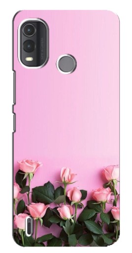 Чехол с принтом "Нежные розы" для Nokia G11 Plus