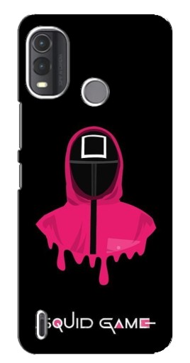 Силиконовый чехол с изображением "Охранник с Квадратом" для Nokia G11 Plus