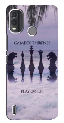 Чехол с принтом "Play or Die" для Nokia G11 Plus