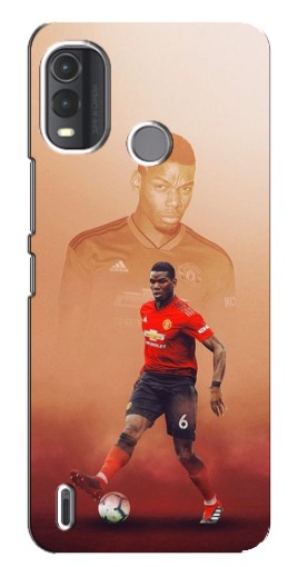 Чехол с принтом "Pogba с Манчестера" для Nokia G11 Plus