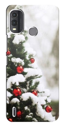 Чехол с печатью "Рождественская елка" для Nokia G11 Plus