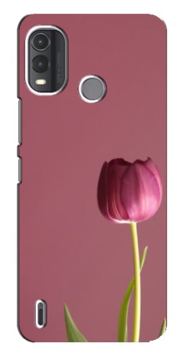 Чехол с принтом "Розовый тюльпан" для Nokia G11 Plus