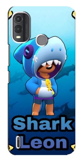 Чехол с принтом "Shark Leon" для Nokia G11 Plus