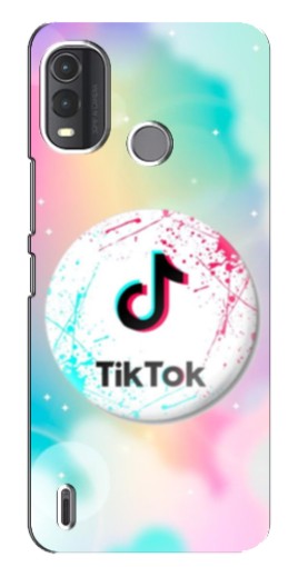 Чехол с принтом "TikTok принт" для Nokia G11 Plus