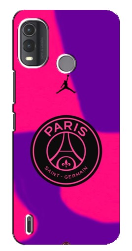 Чехол с принтом "Яркий лого PSG" для Nokia G11 Plus