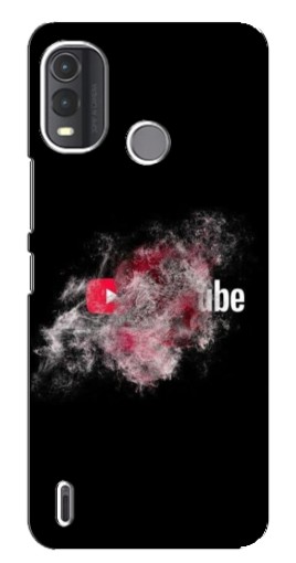 Чехол с картинкой "Яркий Ютуб" для Nokia G11 Plus