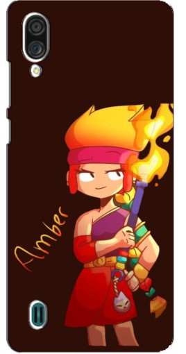 Силиконовый чехол с изображением "Amber с факелом" для ZTE Blade A51 Lite