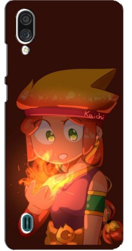 Чехол с печатью "Amber с огнем" для ZTE Blade A51 Lite