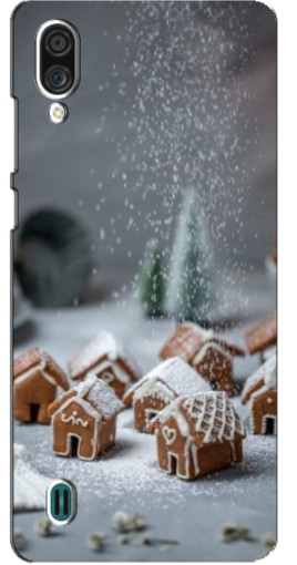 Чехол с принтом "Домики из пряников" для ZTE Blade A51 Lite