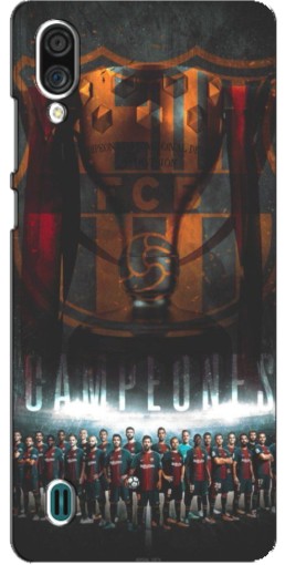 Чехол с печатью "FCB Campeones" для ZTE Blade A51 Lite