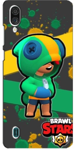 Силиконовый чехол с изображением "Leon Brawl Stars" для ZTE Blade A51 Lite
