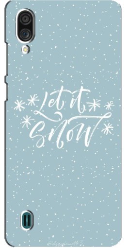 Чехол с принтом "Let it Snow" для ZTE Blade A51 Lite