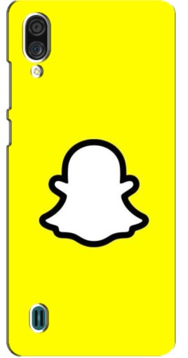 Силиконовый чехол с изображением "Лого Snapchat" для ZTE Blade A51 Lite