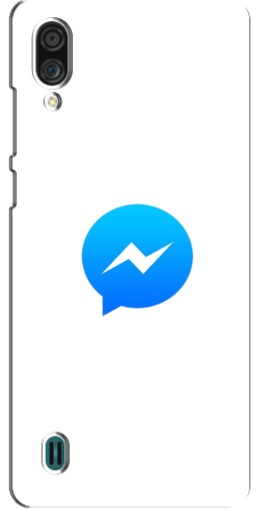 Чехол с печатью "messenger logo" для ZTE Blade A51 Lite