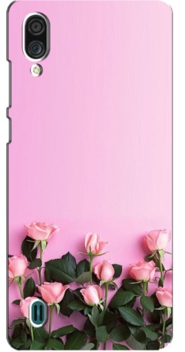 Силиконовый чехол с изображением "Нежные розы" для ZTE Blade A51 Lite