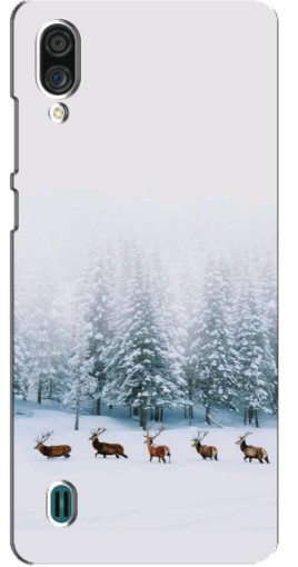 Чехол с печатью "Олени в лесу" для ZTE Blade A51 Lite