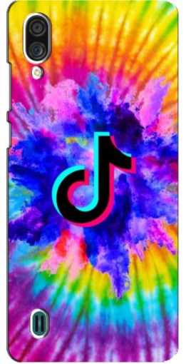 Силиконовый чехол с изображением "TikTok в красках" для ZTE Blade A51 Lite