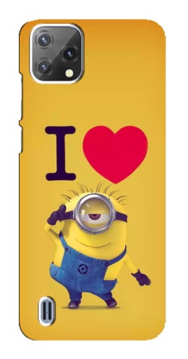 Чехол с принтом "I Love Minion" для Blackview A55