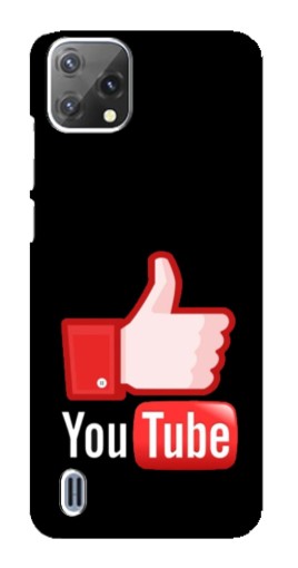 Чехол с картинкой "Лайк YouTube" для Blackview A55